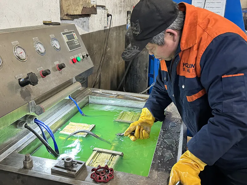 испытание давлением